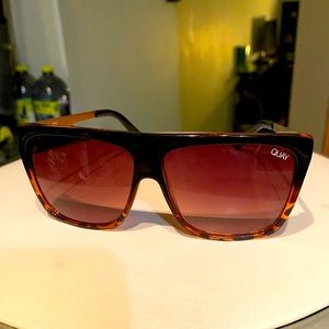 Womens Quay x Desi OTL II- brown tortoise shell